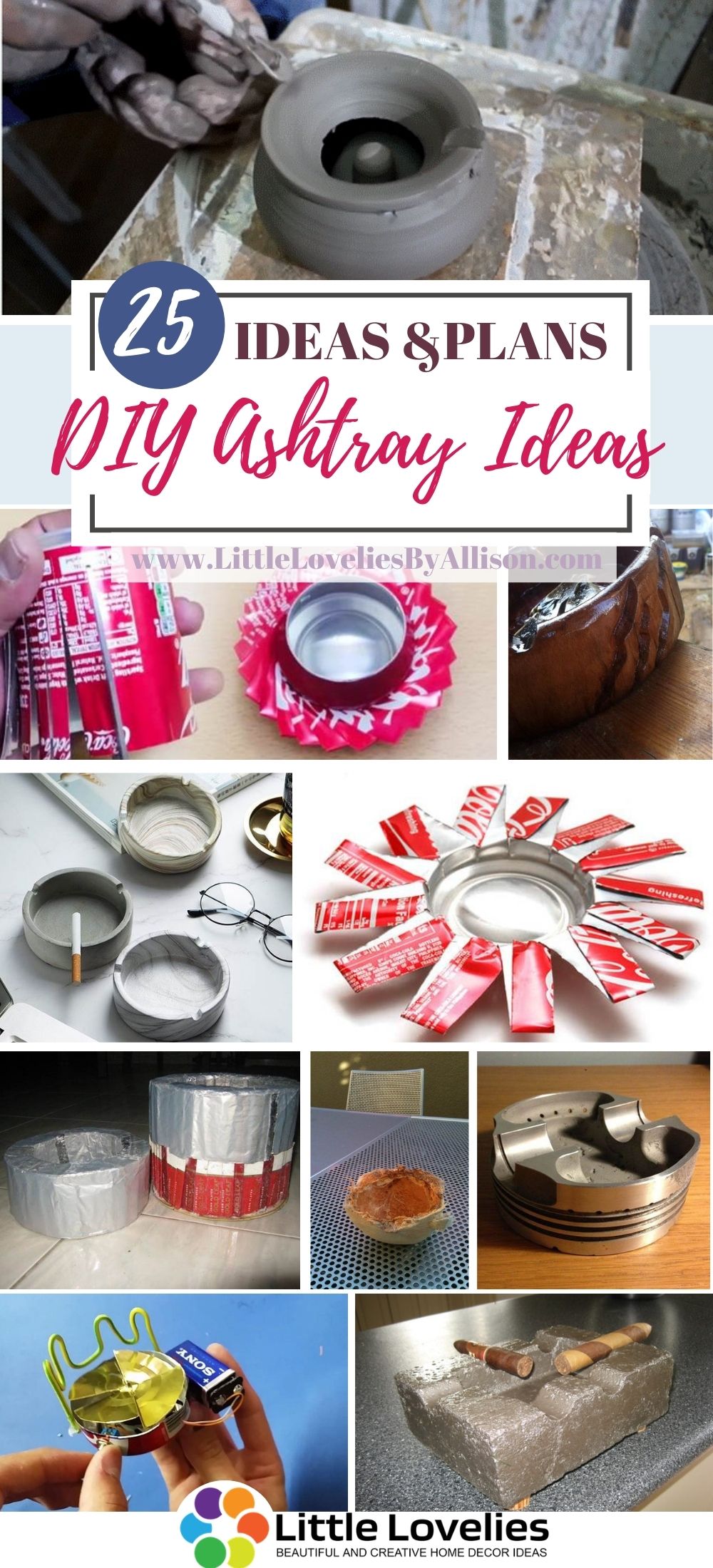 Best DIY Ashtray Ideas