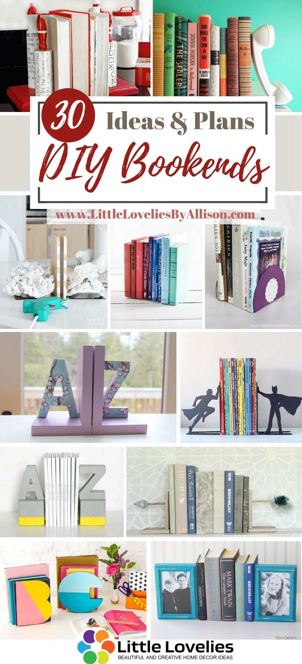 Best DIY Bookends