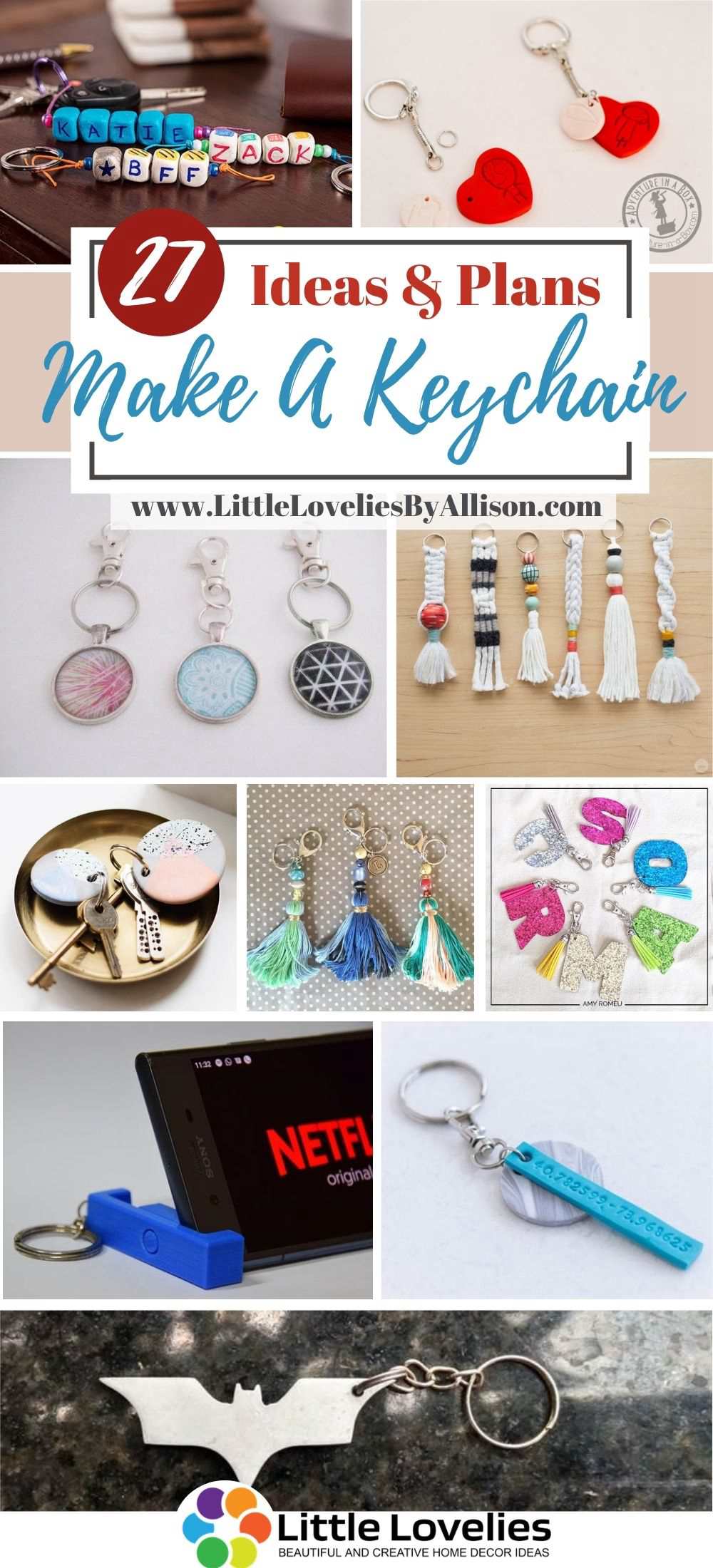 diy photo keychain