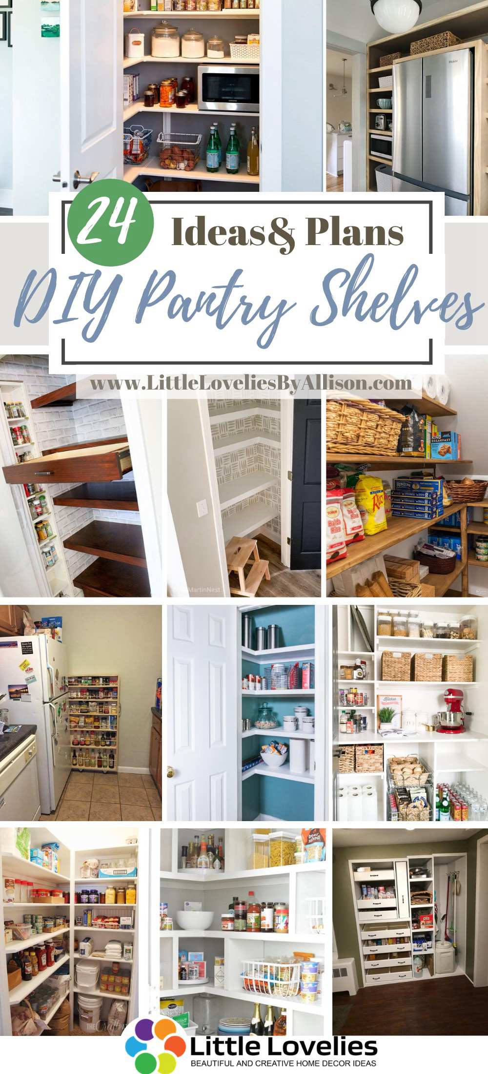 24 Diy Pantry Shelves How To Build