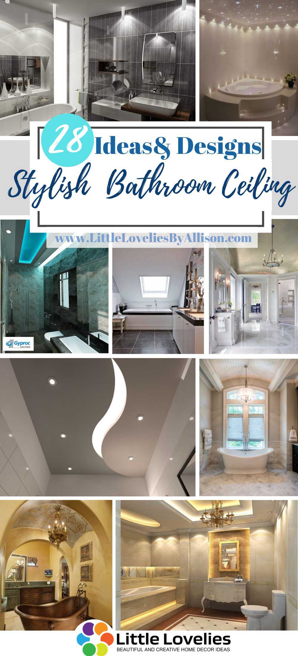 best Stylish Bathroom Ceiling