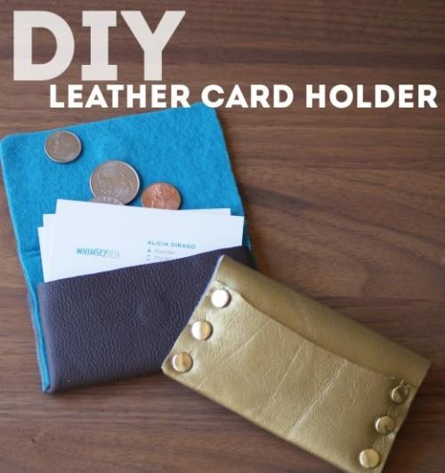 10-DIY-Leather-Business-Card-Holder