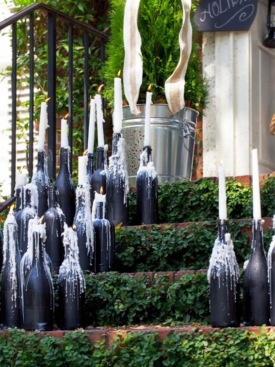 11-How-To-Make-Wine-Bottle-Candelabras