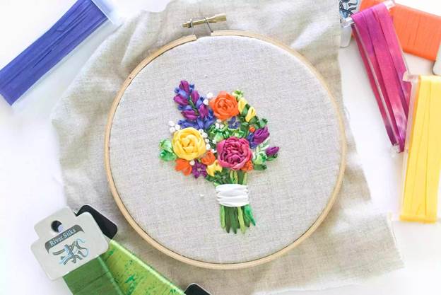 4-DIY-Ribbon-Embroidery