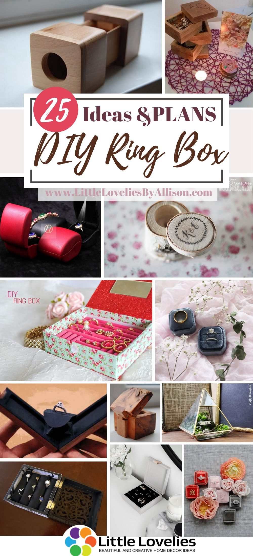 DIY Ring Box (Champagne Leather) & Ruby Ring — The Little Genius Workshop