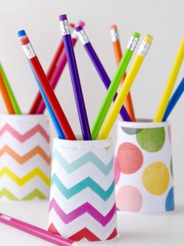 DIY Pencil Holder