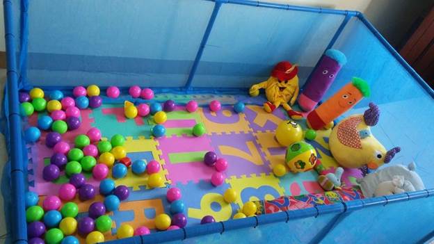 1. DIY PVC Playpen