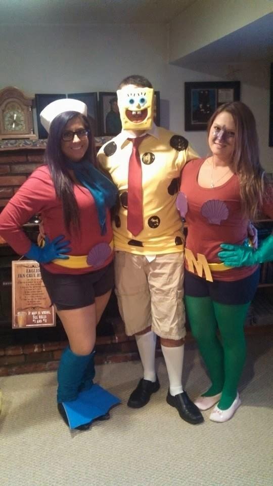 15. DIY Spongebob Costumes