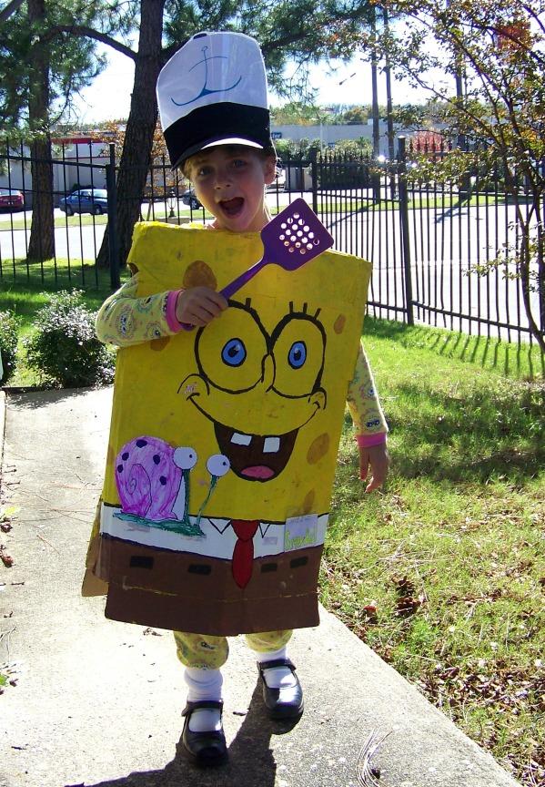 17. How To Make A No Sew Spongebob Costume