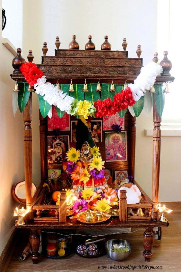 2. DIY Pooja Mandir