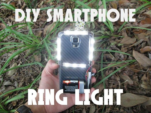 21. DIY Smartphone Ring Light