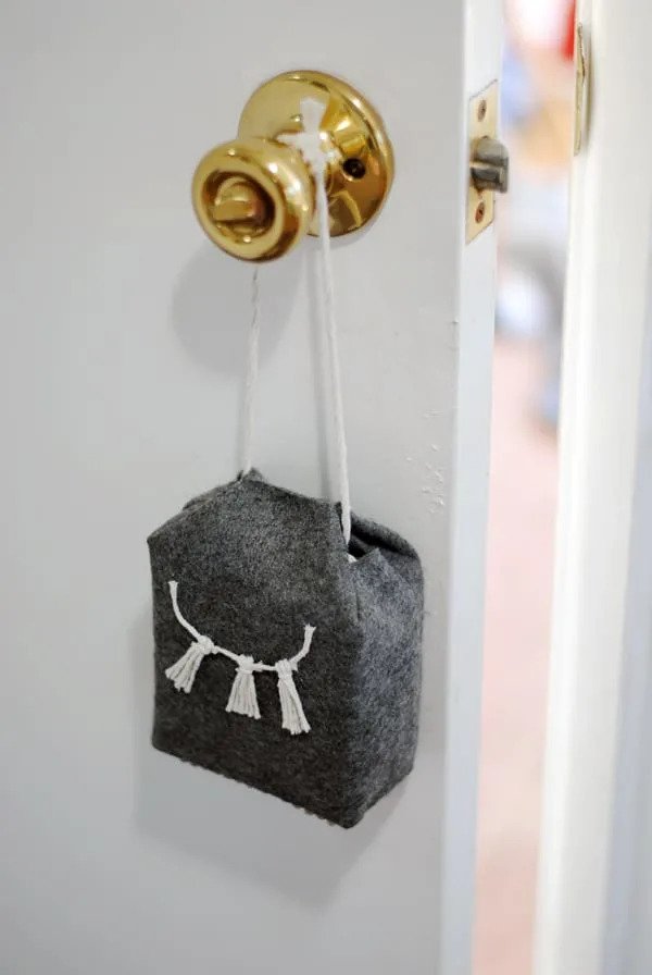 6. DIY Door Stopper