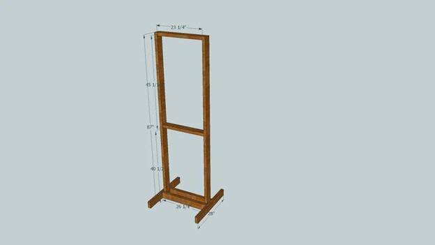 How to build a Diy wooden target stand