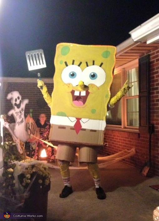 8. DIY Spongebob Costume