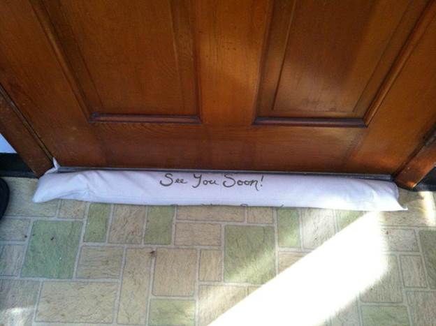 9. DIY Door Stopper