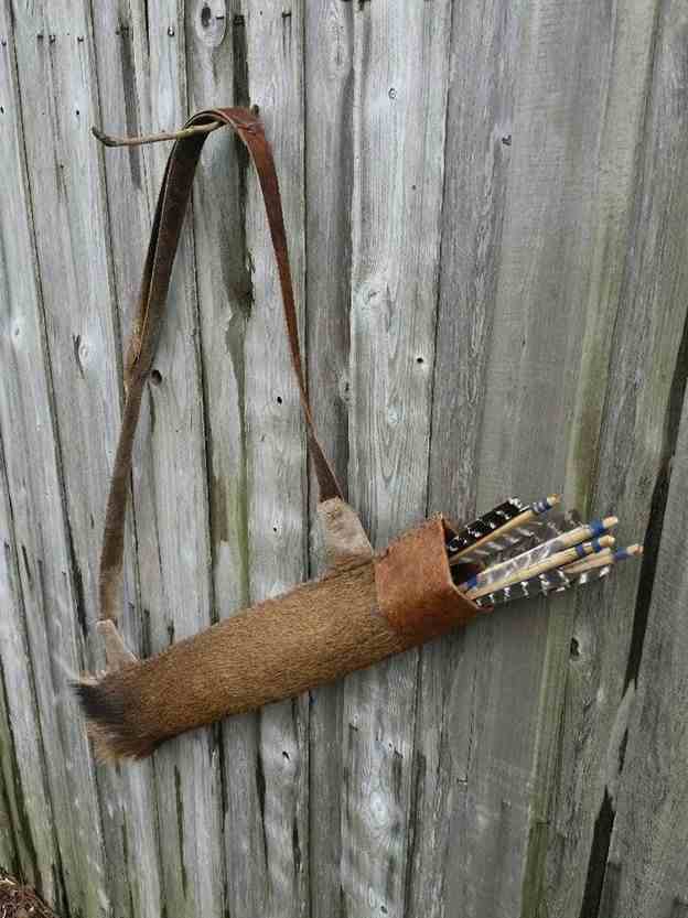 9. DIY Primitive Arrow Quiver