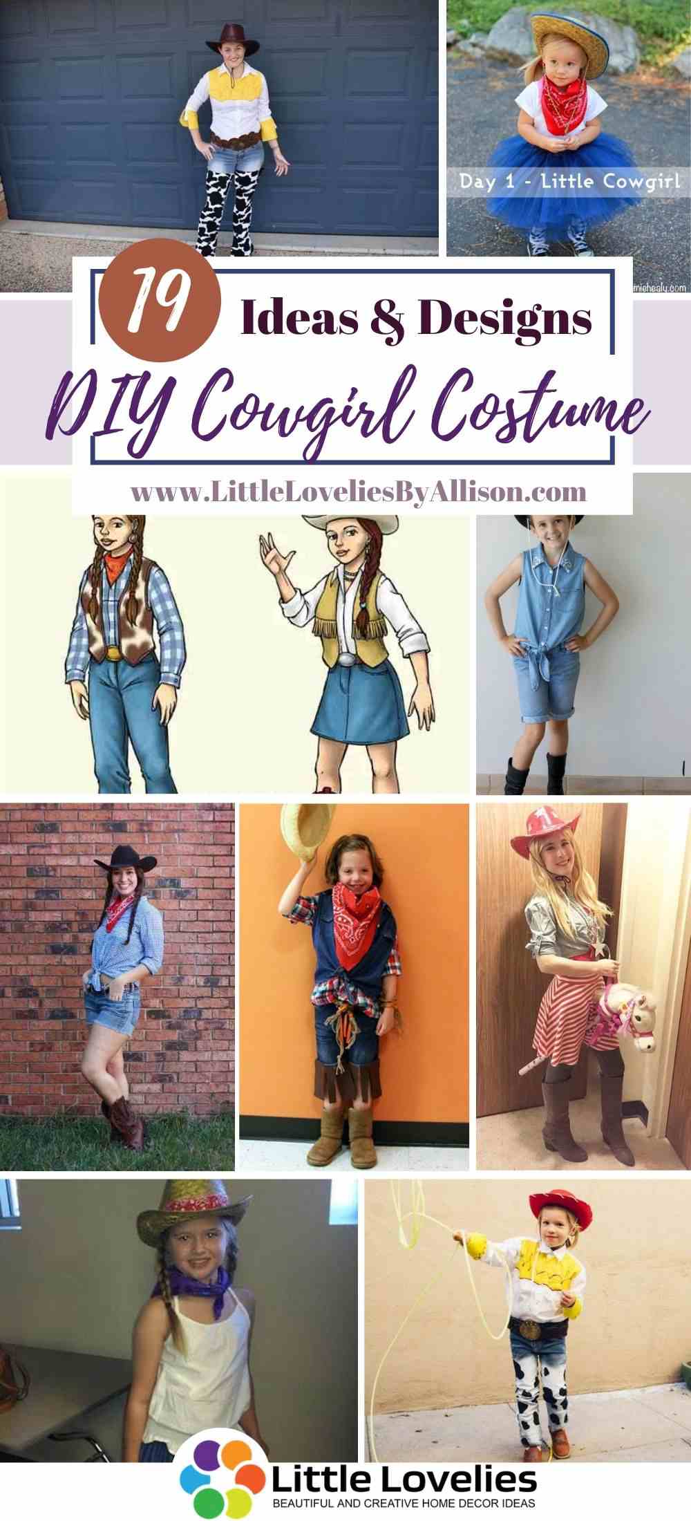 19 DIY Cowgirl Costume Ideas - How To Make A Cowgirl Outfit 19 Diy Cowgirl Costume Ideas - How To Make A Cowgirl Outfit