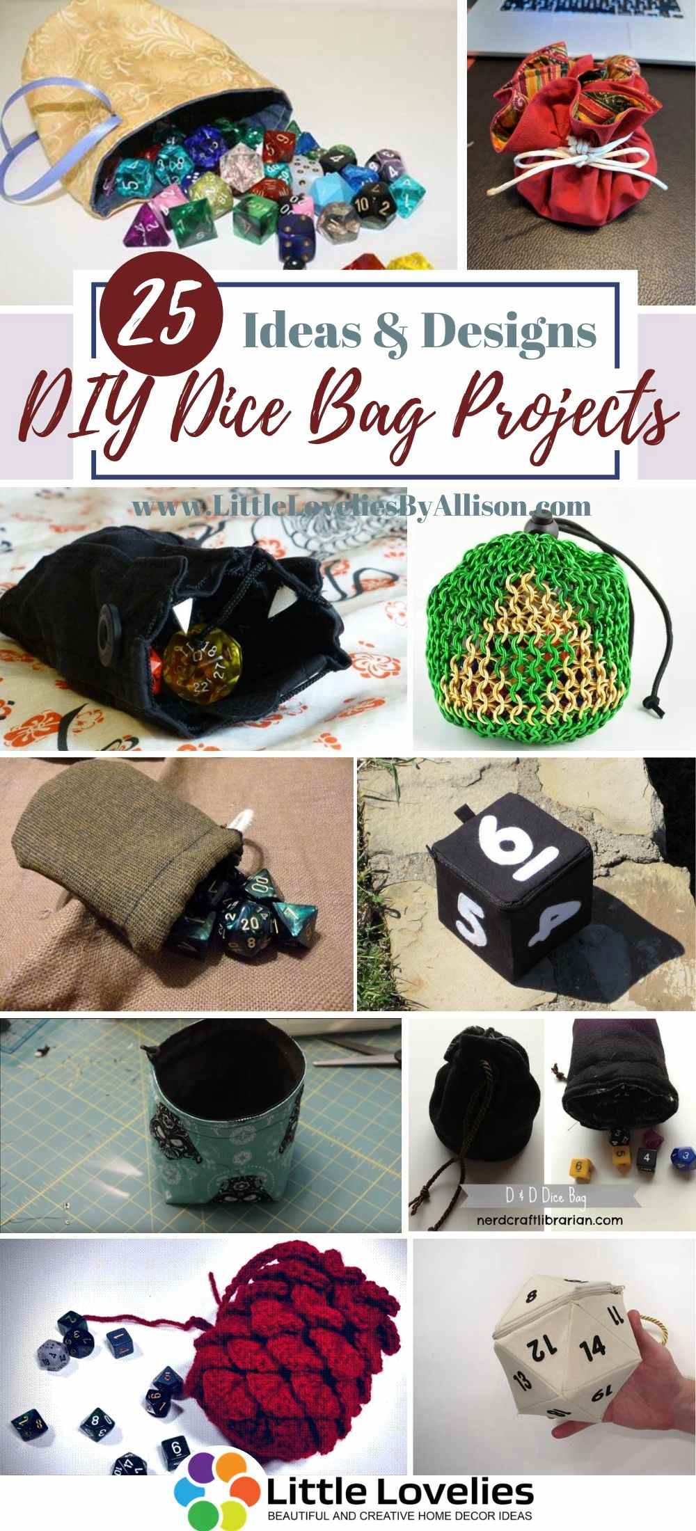 Best-DIY-Dice-Bag Projects