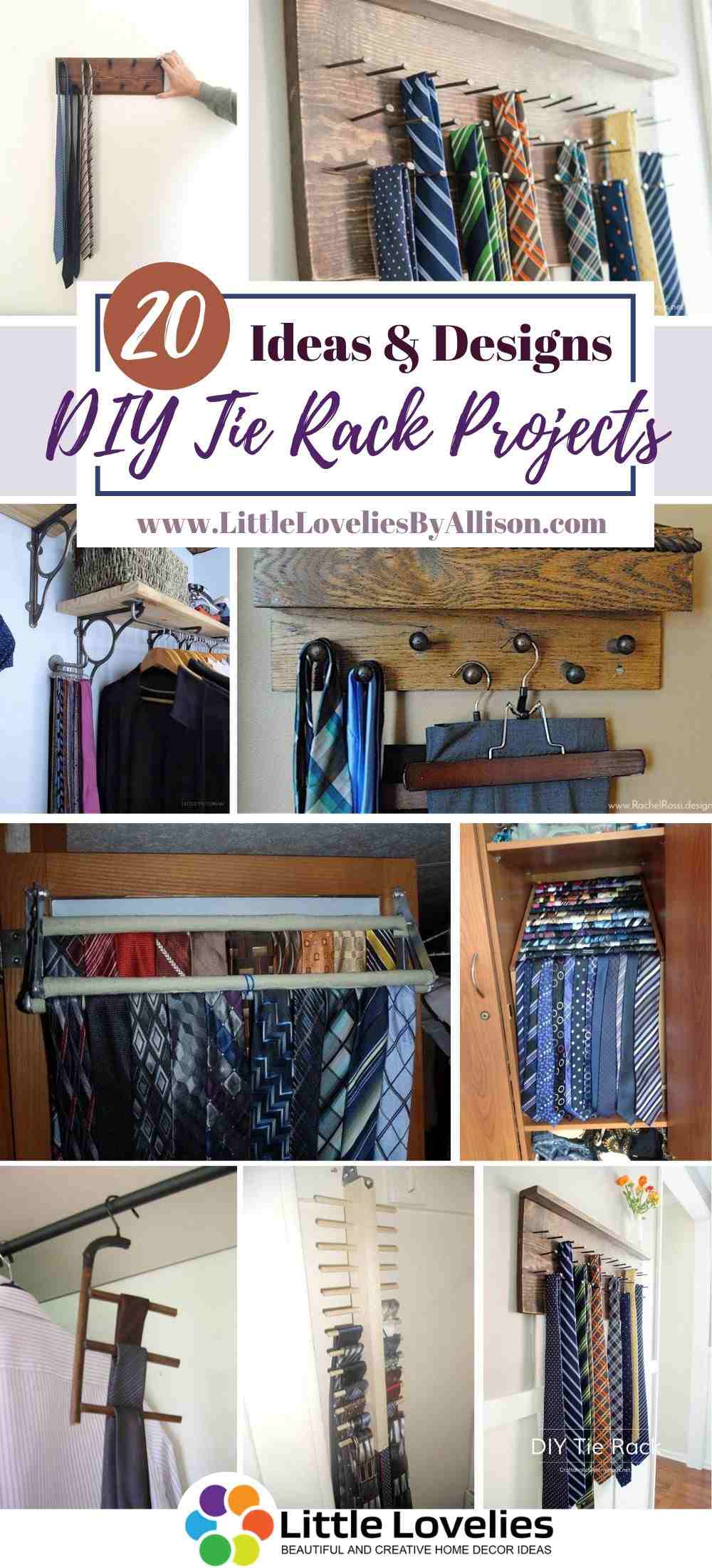 tie organizer ideas