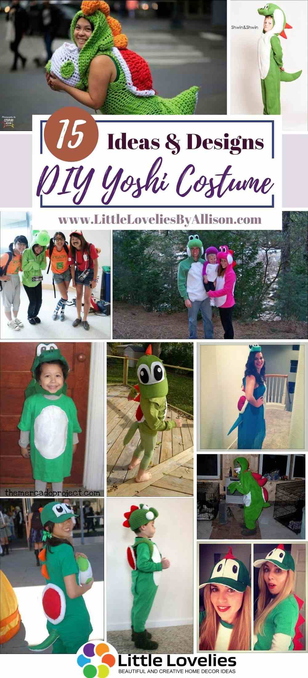 15 DIY Yoshi Costume Ideas