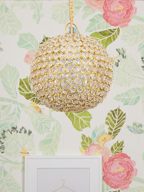 DIY Crystal Chandeliers