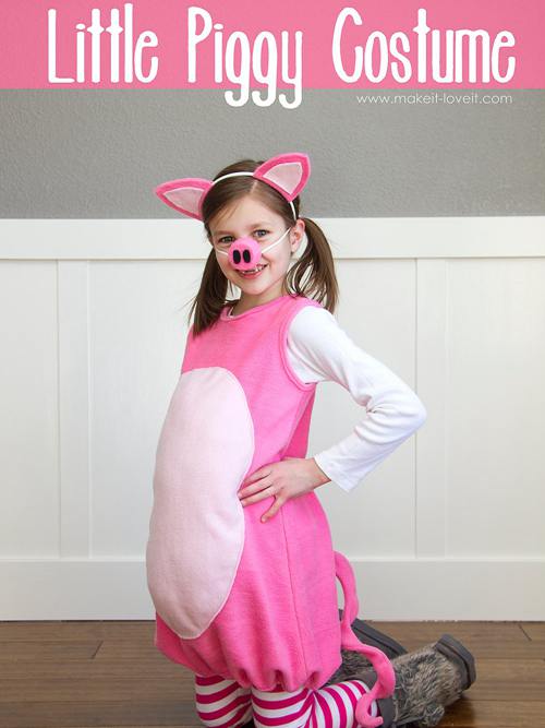 19 Diy Piglet Costume Ideas How To Make A Pig