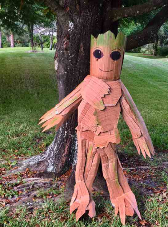 16-Cardboard-Groot-Costume