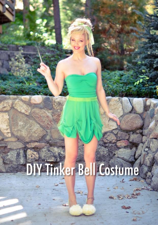 18-DIY-Tinkerbell-Costume-And-Makeup