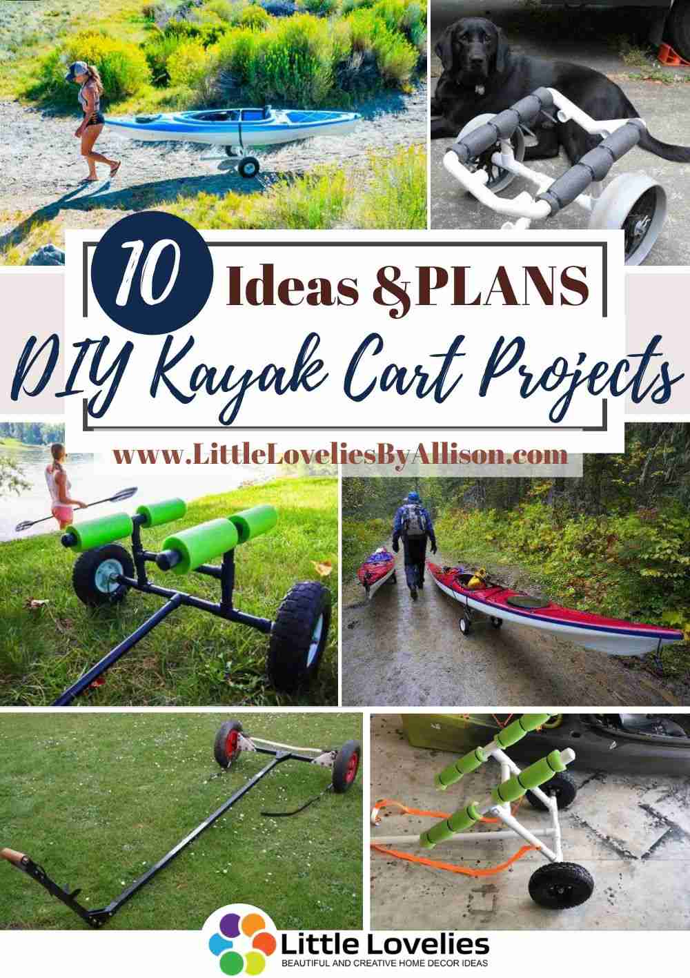10 Diy Kayak Cart How To Build A
