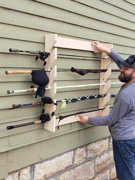 diy rod holder for garage for Sale OFF 79%