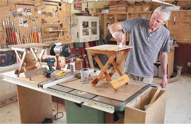 1. DIY Folding Table