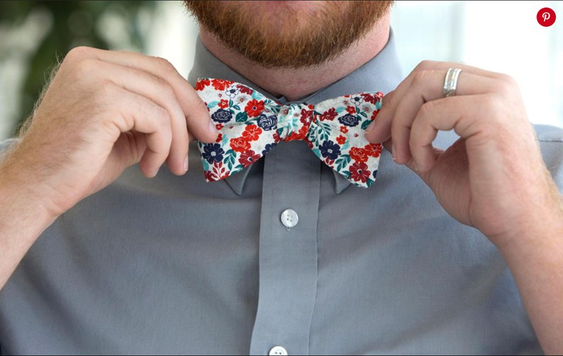 15. Easy-Sew Bow Tie