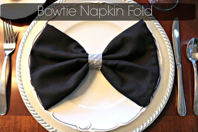 21. Bow Tie Napkin Fold