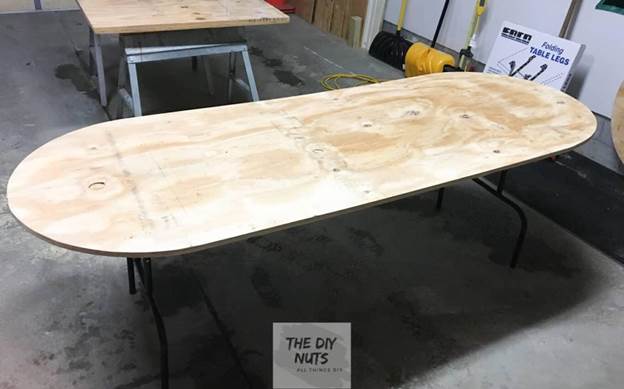 4. How to Build a Large Folding Table