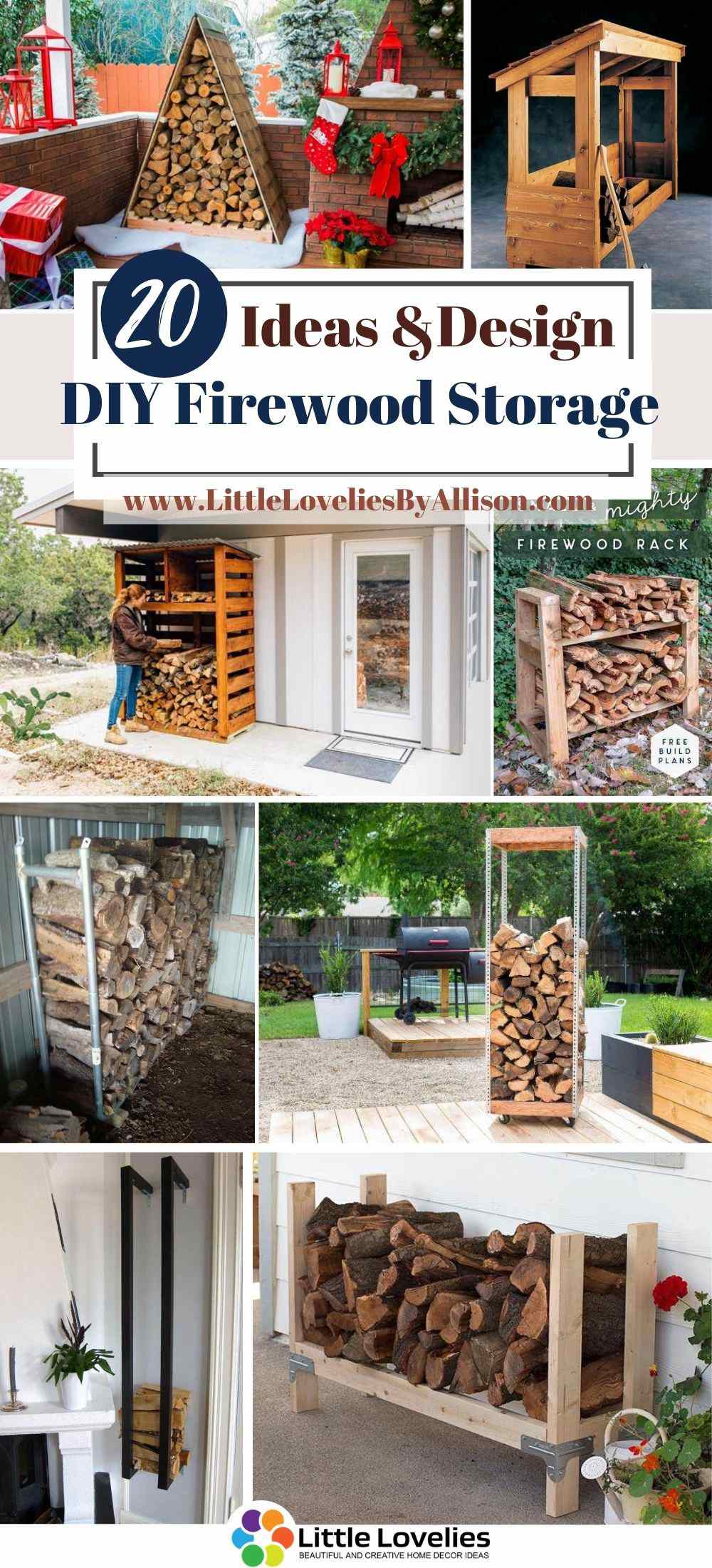 20 DIY Firewood Storage Projects For Beginners And Pros 20 Diy Firewood Storage Projects For Beginners And Pros