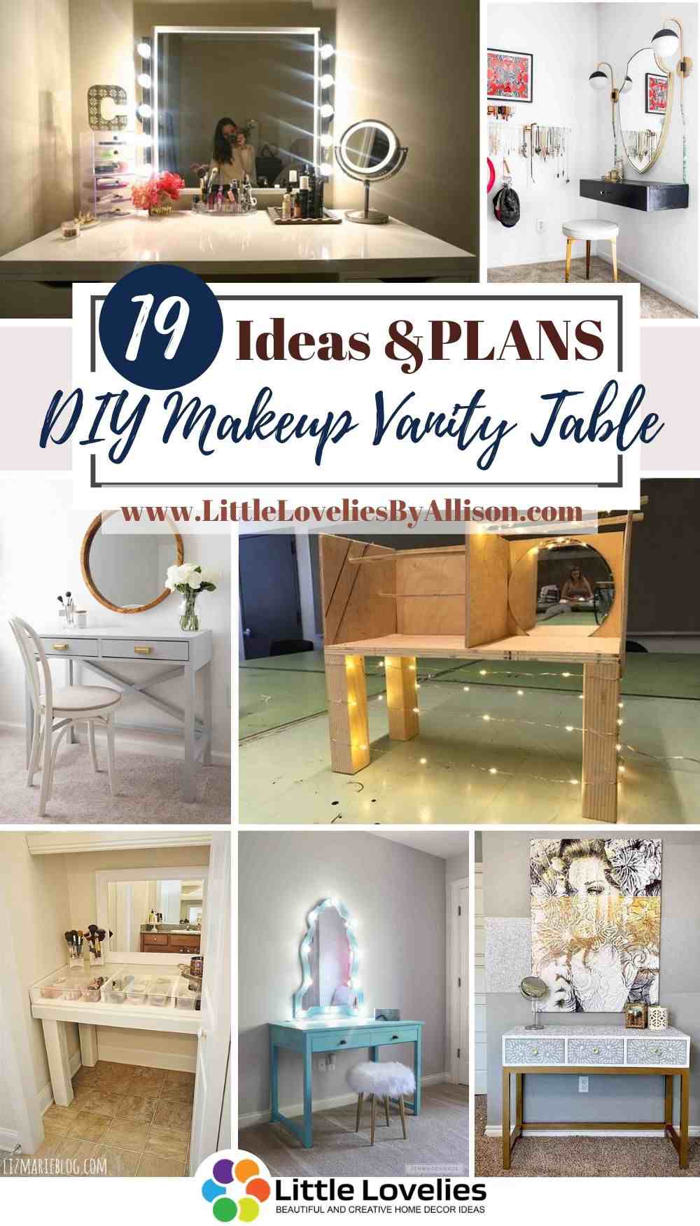 19 Diy Makeup Vanity Table Ideas That You Can Make Easily 19 Diy Makeup Vanity Table Ideas That You Can Make Easily