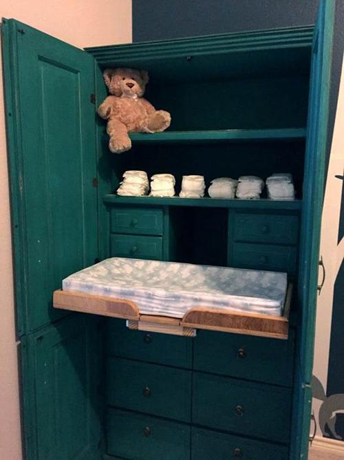 DIY Changing Table Plans