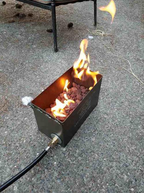 18 Diy Propane Fire Pit Projects That, Copper Pipe Fire Pit Burner