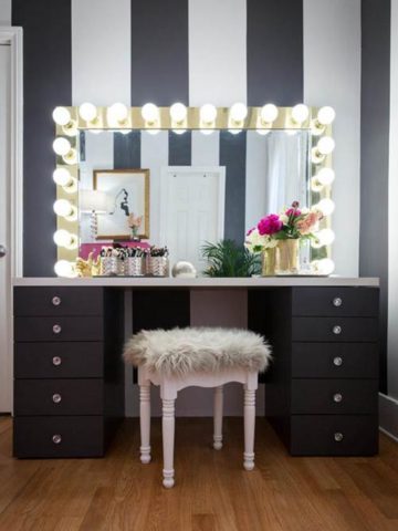 DIY Vanity Mirror Projects