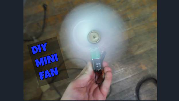 1. DIY Mini Fan