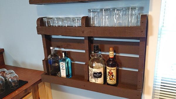 11. DIY Pallet Wood Cabinet