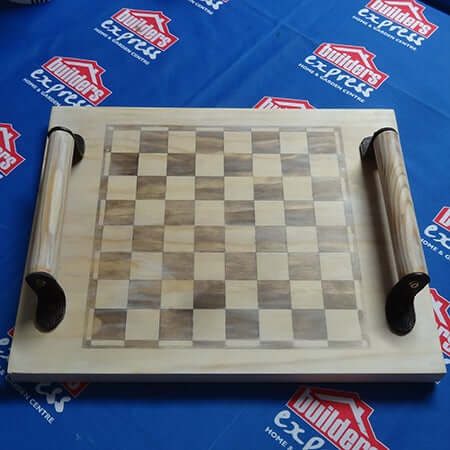 11. Laminated Pine DIY Chess Board