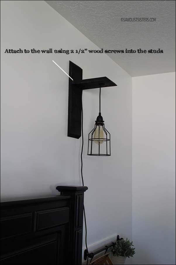 14. DIY Custom Wall Sconce