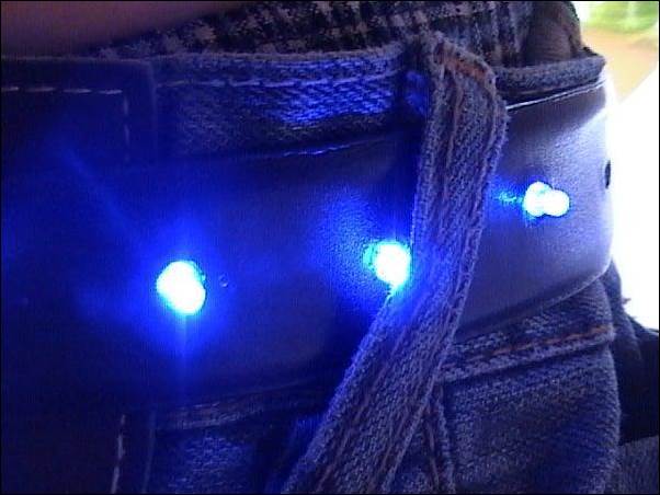 18. DIY LED Belt