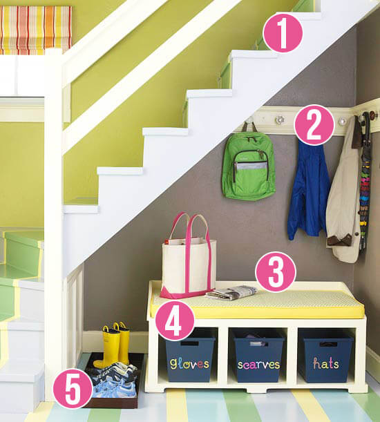 19. The underneath staircase solution