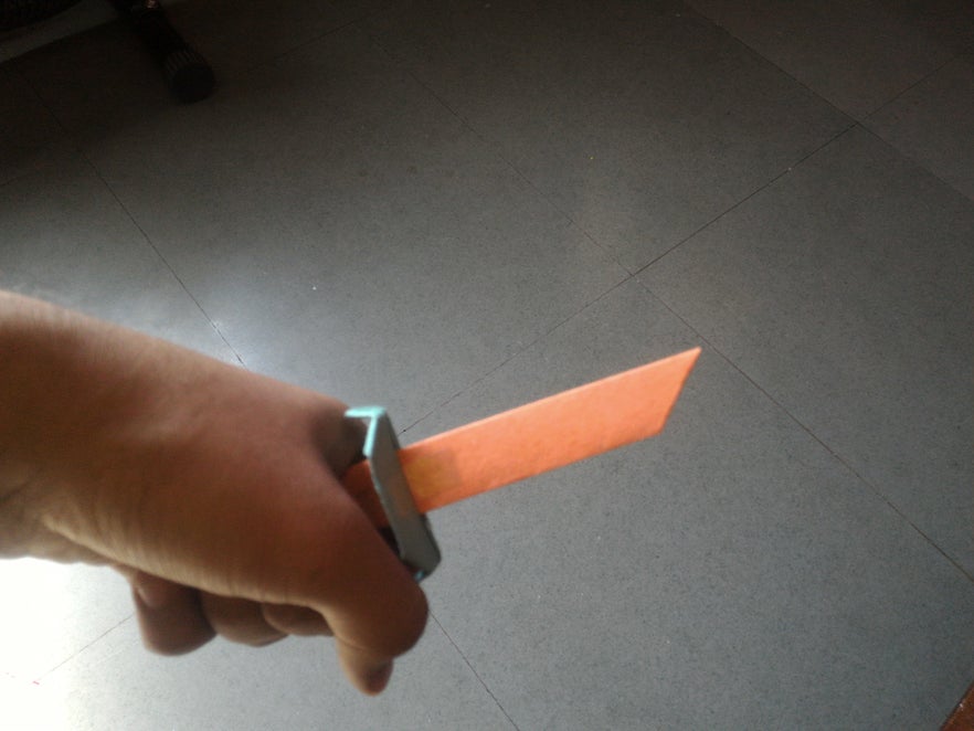 20. Origami Sword DIY