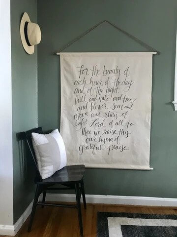 24. DIY Tapestry