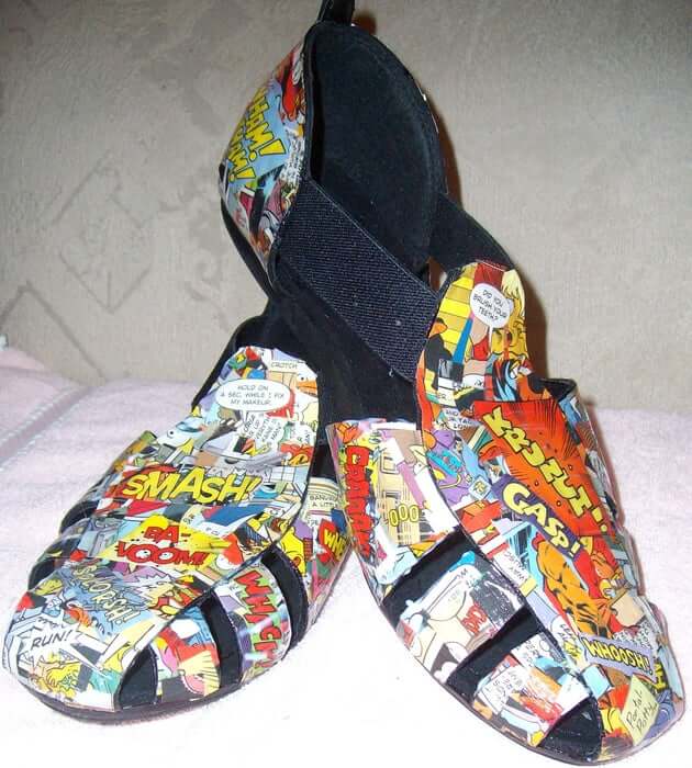 27. Mod Pod Comic Sandal DIY