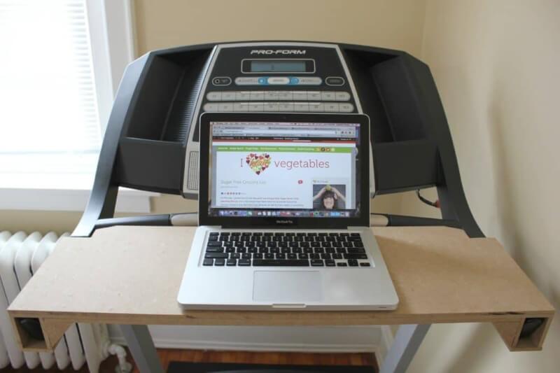 3. Board DIY Treadmill Desk