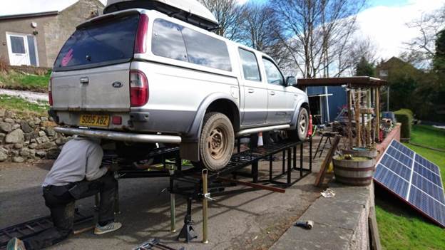 3. DIY Heavy Duty Car Ramp